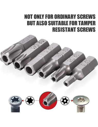 Juego de 214 Piezas de Puntas de Destornillador ARUCMIN S2