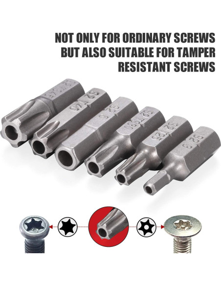 Juego de 214 Piezas de Puntas de Destornillador ARUCMIN S2