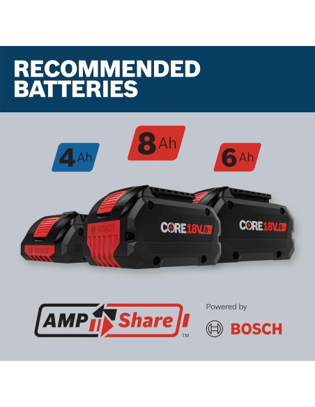 Llave de Impacto Bosch GDS18V-350 18V Sin Escobillas 1/2"