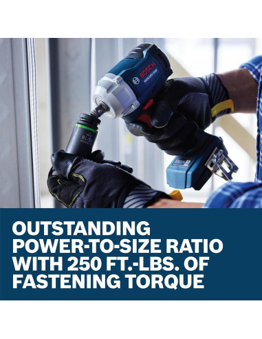 Llave de Impacto Bosch GDS18V-350 18V Sin Escobillas 1/2"