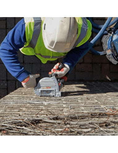 Amoladora Angular Bosch GWS13-52TG 5" con Protector de Polvo