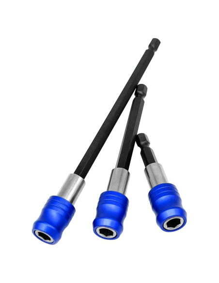 Adaptador de Portabits Hexagonal Saipe 3 Piezas 60-150 mm