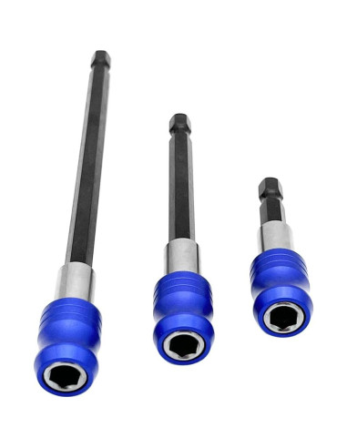 Adaptador de Portabits Hexagonal Saipe 3 Piezas 60-150 mm