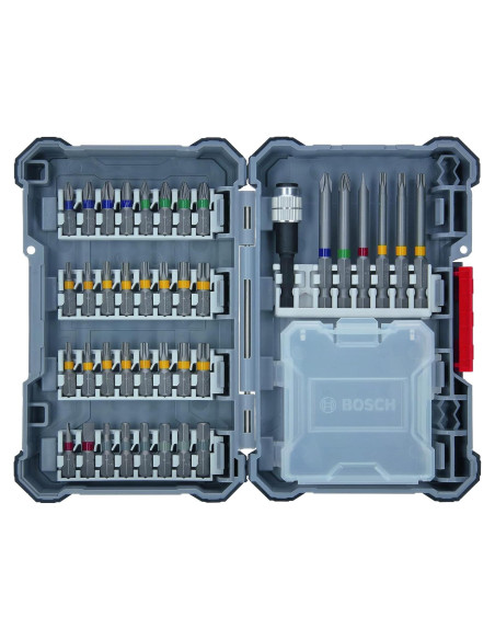 Conjunto de Taladros Bosch Profesional 40 Piezas con Soporte