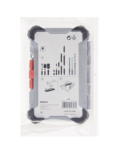 Conjunto de Taladros Bosch Profesional 40 Piezas con Soporte