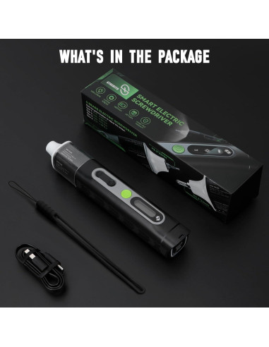 Destornillador Eléctrico Inalámbrico STREBITO 3.7V Recargable