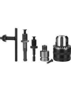 Adaptador Chuck de Taladro Mesee 1.5-13mm con Llave y Punta 2
