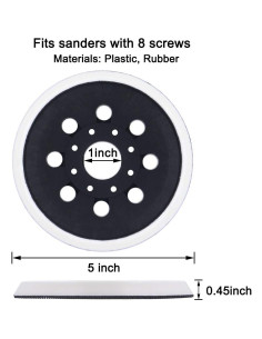 Almohadilla de Lijadora 5" NYTiger para Bosch RS035/RS034 2