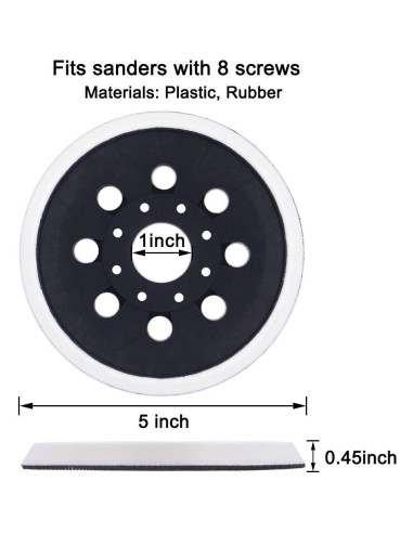 Almohadilla de Lijadora 5" NYTiger para Bosch RS035/RS034