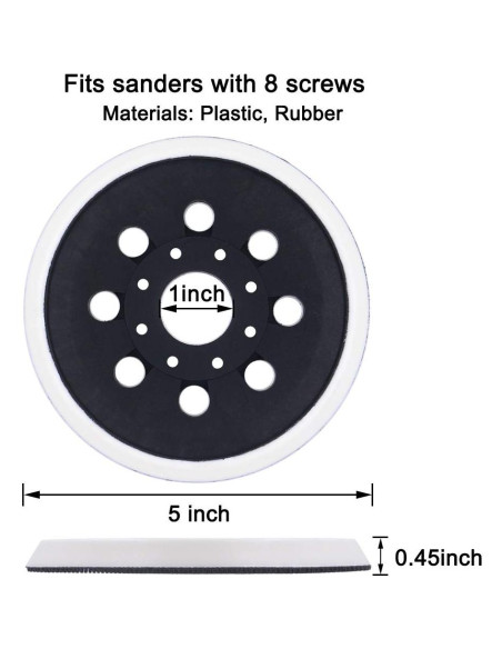 Almohadilla de Lijadora 5" NYTiger para Bosch RS035/RS034