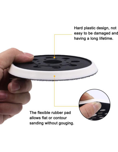 Almohadilla de Lijadora 5" NYTiger para Bosch RS035/RS034