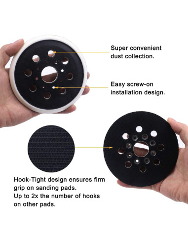 Almohadilla de Lijadora 5" NYTiger para Bosch RS035/RS034