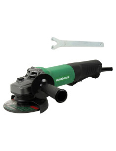 Amoladora Angular Metabo HPT G12SE3 4.5" 10.5A Interruptor Paleta