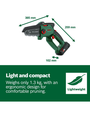 Sierra de Podar a Batería Bosch EasyChain 18V 15cm 1.3kg