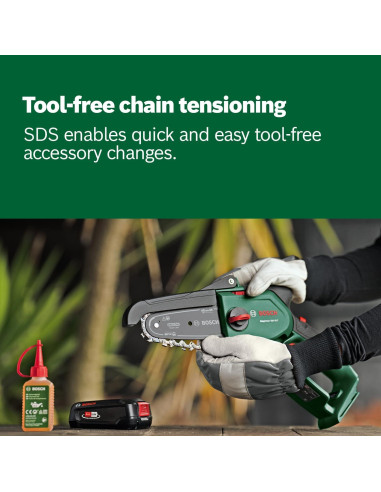 Sierra de Podar a Batería Bosch EasyChain 18V 15cm 1.3kg