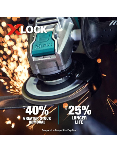 Disco de Lijado Angulado Makita T-03903 11.4 cm 60 Grano X-Lock