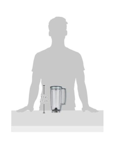 Accesorio de licuadora Bosch MUZ6MX3 para mezclador Universal Plus 1.4L