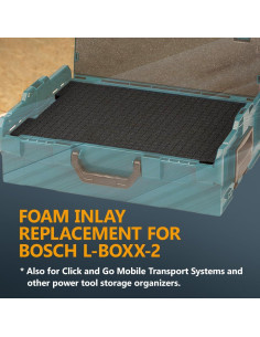 Inserto de Espuma Pre-Cortado POWERTEC 40.6x31.8 cm 2