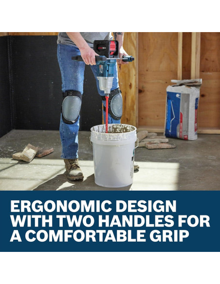 Mezclador de Alto Par Bosch GRW18V-160 18V Sin Escobillas