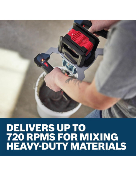 Mezclador de Alto Par Bosch GRW18V-160 18V Sin Escobillas