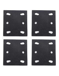 4 Almohadillas de Respaldo para Lijadora Makita BO4556 11.43x10.16cm