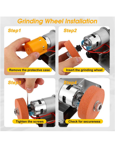 Mini Lijadora de Banda Mornajina 7 Velocidades 1.4kg