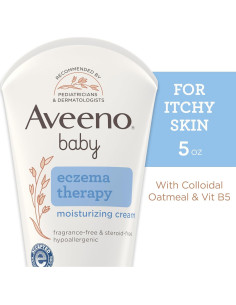Crema Hidratante para Eccema Aveeno Baby 148 ml - Avena Coloidal 2