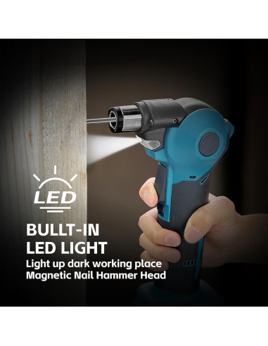 Clavadora de Palma Inalámbrica Lezwuatoolz 18V Sin Escobillas