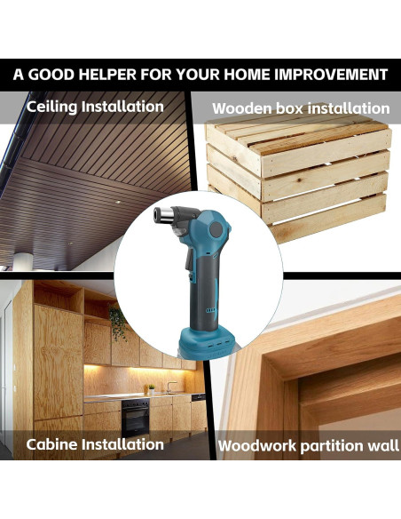 Clavadora de Palma Inalámbrica Lezwuatoolz 18V Sin Escobillas