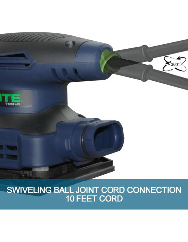 Lijadora Eléctrica de Palma ZEITE 2.4 Amp 14000 OPM 12 Pzs