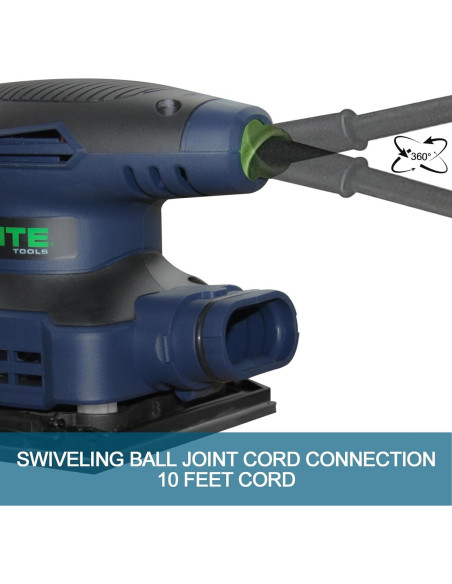 Lijadora Eléctrica de Palma ZEITE 2.4 Amp 14000 OPM 12 Pzs