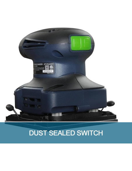 Lijadora Eléctrica de Palma ZEITE 2.4 Amp 14000 OPM 12 Pzs