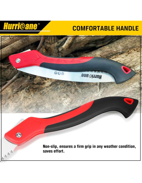Sierra de Mano Plegable HURRICANE 10" SK5 para Jardinería