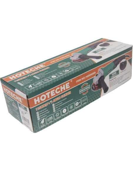 Amoladora Angular Eléctrica Hoteche 950W Velocidad Variable