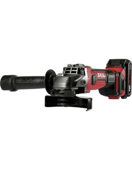 Amoladora Angular Skil 20V 4-1/2" con Batería 2.0Ah y Cargador