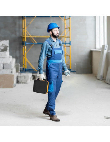 Caja de Almacenamiento para Baterías Dewalt 20V/60V - Amarillo