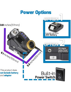 Estación de Soldadura Inalámbrica WEP 982-VI 2 para Batería Makita 20V 2