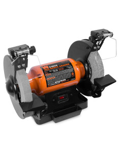 Esmeriladora de Banco WEN BG4282 4.8A 8" con Luces LED