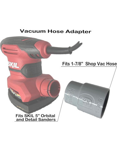 Adaptador de Manguera para Lijadora SKIL 4-en-1 1058 Designs