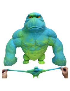 Juguete Antiestrés Gorila YHan Mediano Azul-Verde 0.78kg