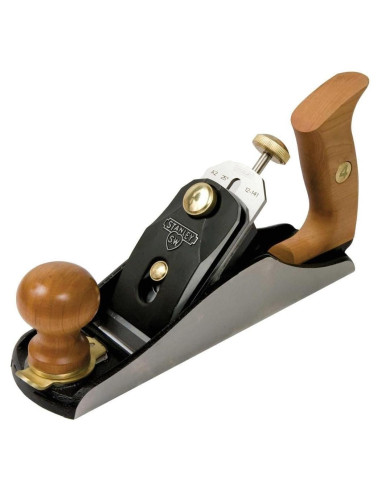 Cepillo de Mano STANLEY No.4 Alisador Acero A2 10.16 cm