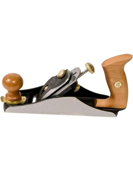 Cepillo de Mano STANLEY No.4 Alisador Acero A2 10.16 cm