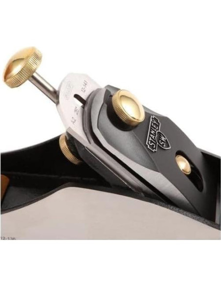 Cepillo de Mano STANLEY No.4 Alisador Acero A2 10.16 cm