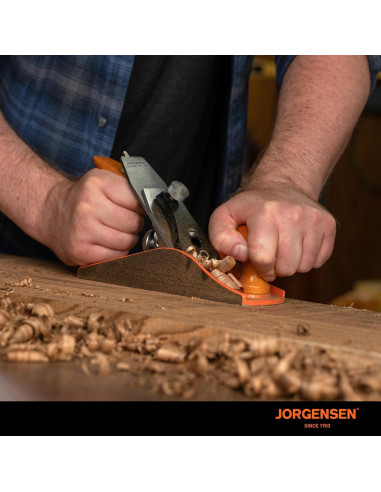 Cepillo Manual JORGENSEN 10" (25.4 cm) de Madera Profesional