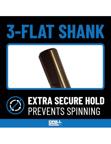 Juego de Brocas Escalonadas de Cobalto 29 Piezas Drill America