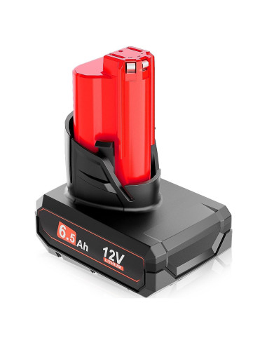 Batería Li-Ion 12V 6500mAh TenHutt para Milwaukee M12