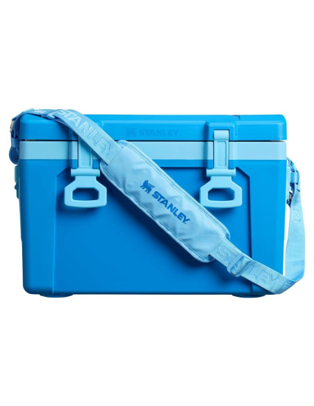 Hielera Stanley Aventura Easy-Carry 25QT Azul Aislada