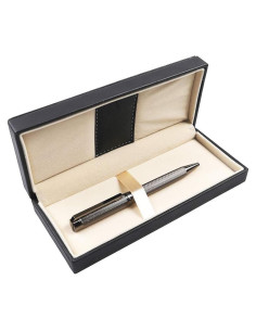 Bolígrafo Recargable Penneed B8 de Acero Inoxidable 0.7mm Negro