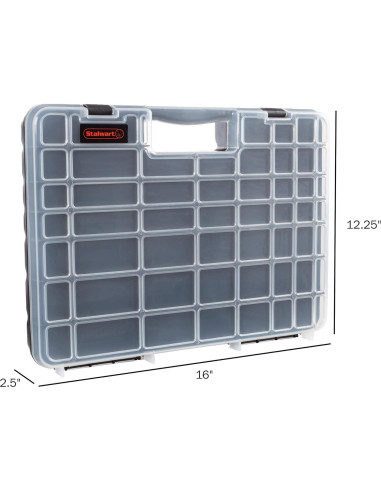 Caja de Almacenamiento Portátil Stalwart 55 Compartimentos
