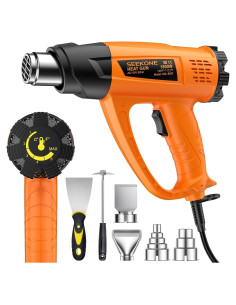 Pistola de Calor SEEKONE 1800W con Control de Temperatura